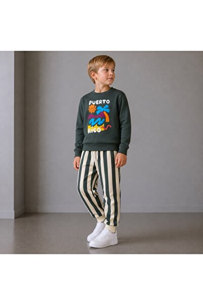 Patriko Boys' New Season Nursery & Kindergarten Sweathirt Pants Top and Botto...