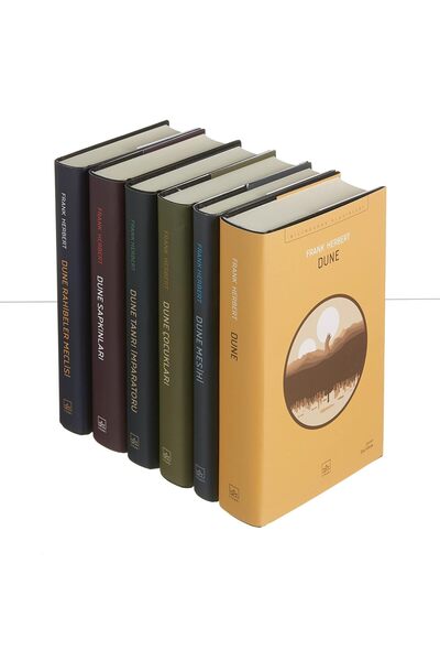 İthaki Yayınları Dune Serisi 6 Kitap Ciltli Set