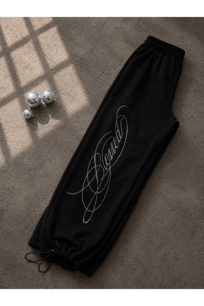 Gofeel Ophella Blessed Stone Printed Baggy Sweatpants