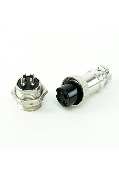 OEM GX16-4 connector set, 16 mm, 4 pins