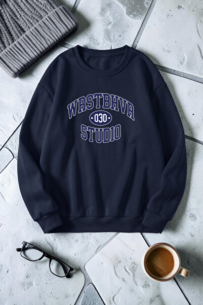 trendypassion Unisex Printed Crew Neck Sweatshirt