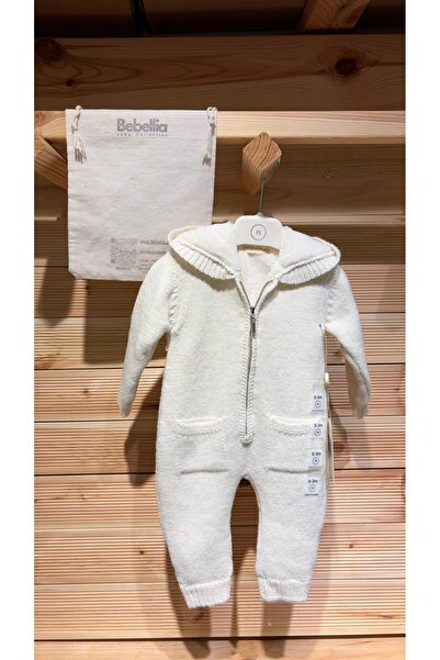 Nipperland Premium Wellsoft Unisex Knitwear Jumpsuit Cream