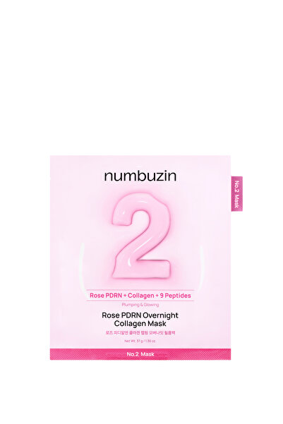 Numbuzin No.2 Rose PDRN Overnight Collagen Mask Nemlendirici Yüz Maskesi