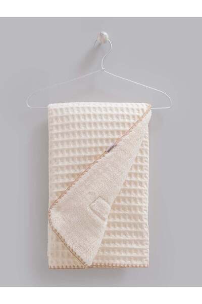 Caramell Emilio Thick Wellsoft Blanket 85*90 Ecru