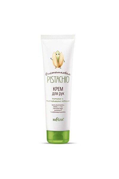 Bielita Hand Cream for Nourishment and Wrinkle Smoothing with Pistachio Formu...