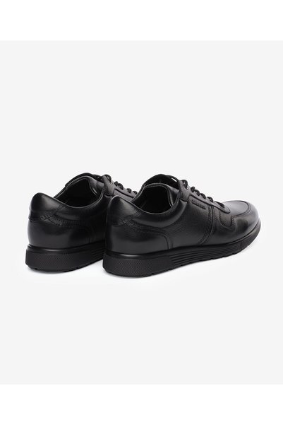 Greyder Men's Black Genuine Leather Comfort Shoes 5K1Fa10201