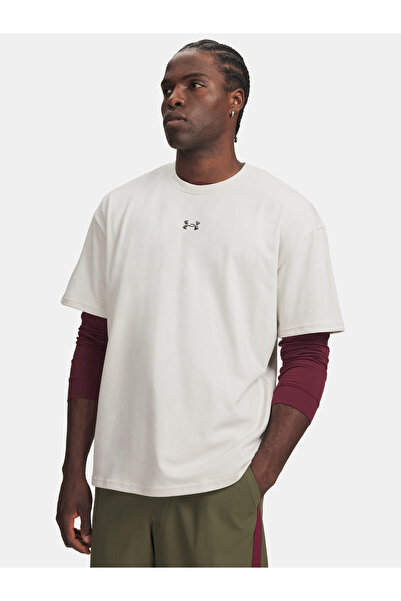 Under Armour UA M HWT METAL LOGO SS - Tricou bărbătesc