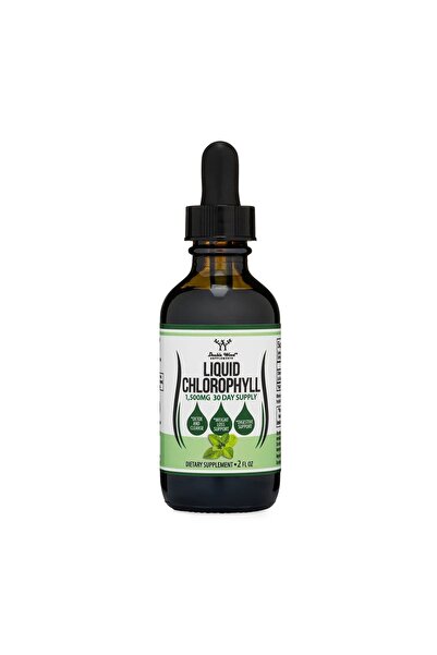DOUBLE WOOD Liquid Chlorophyll 1500 Mg 2Fl oz Liquid Chlorophyll