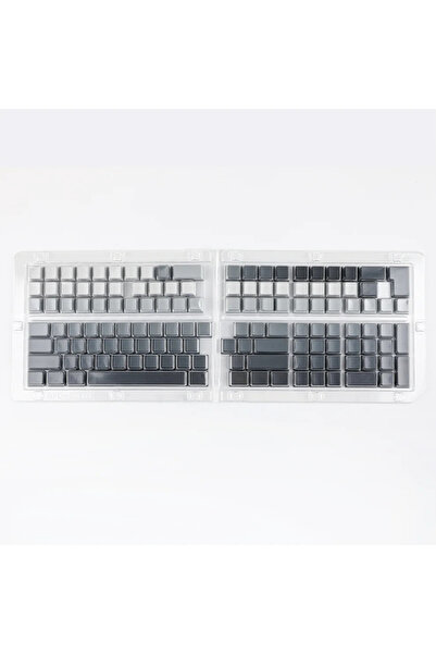 mucize GXD-23001 Gri Renk Mekanik Klavye Tuş Takımı - Önden Yazılı / Side-Pri...