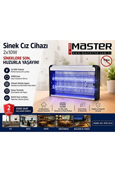 BİZ ZÜCCACİYE Master Sinek Cız Cihazı 2x10w