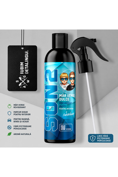 SWAG Odorizant auto spray,cu miros puternic de CANDY APPLE MIST+ 500 ml