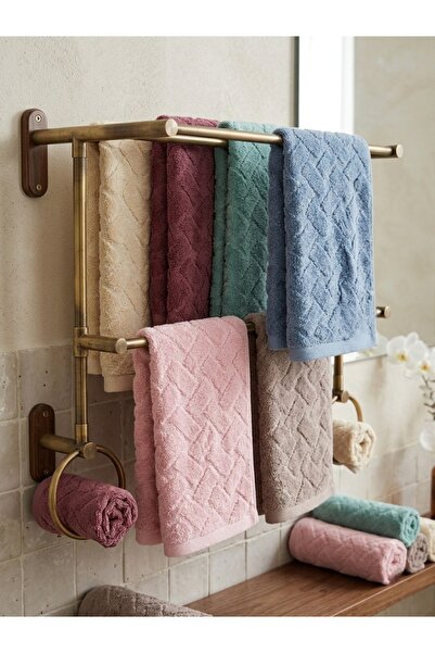 MY MÜRDÜM Cotton Series 50X90 6-Piece 100% Cotton Towel Set |   Dowry Towel Set