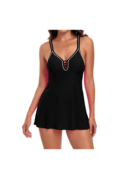 OtherMax Mooncore Costum de Baie din Două Piese Tankini Negru S — tankini neg...