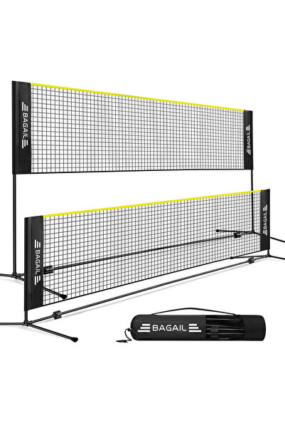 OtherMax Plasă de Volei Badminton Reglabila pe Înălțime 85-155 cm Pliabilă 5,...