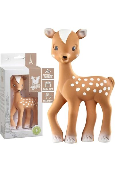 GENERAL Sofy La Giraffe Baby Teething Toy with the Design of the Oso Fofito, ...