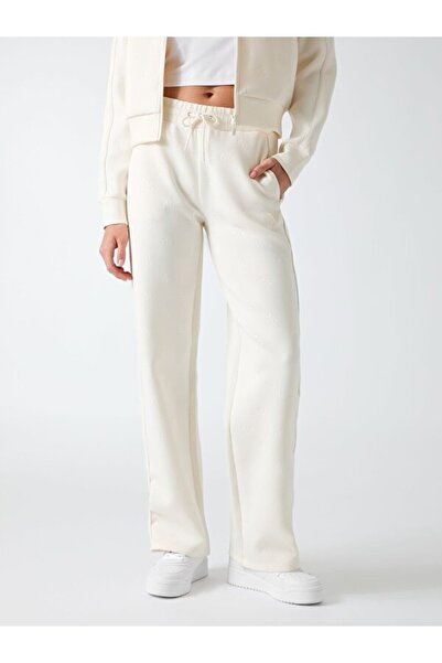 Guess Calista 4g Wide Leg Women's Sweatpants V6Yb10K4295-Fw0T