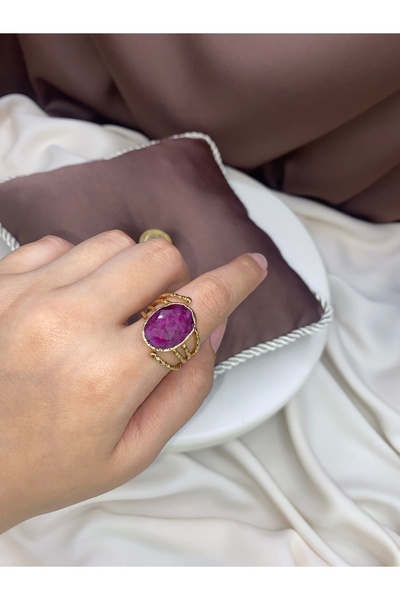 sitrini Maya Stone Ring
