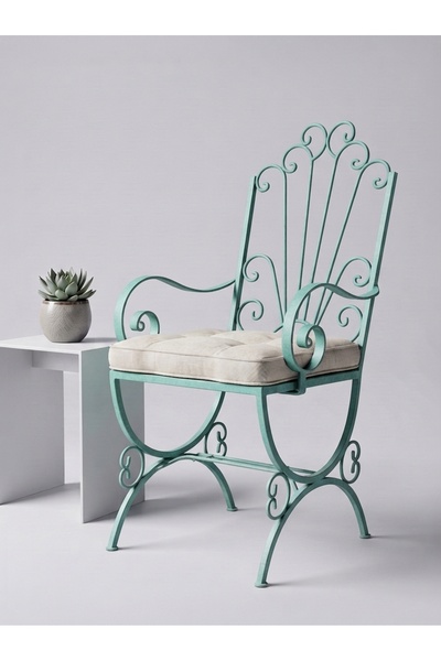 Regency Ferforje Tekli Sandalye