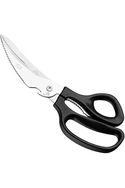 GENERAL Super Cort Kitchen Scissors with Stainless Steel Blades 23 cm and Bla...