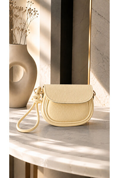 Name Baby Women's Daily Use Hand and Shoulder Bag with Wrist and Knot Strap C...