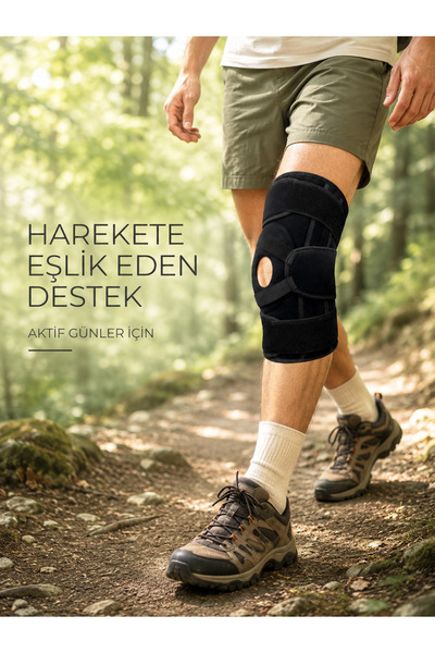 FTA TİCARET Patella Knee Brace with Ligaments Adjustable Sports Knee Brace wi...