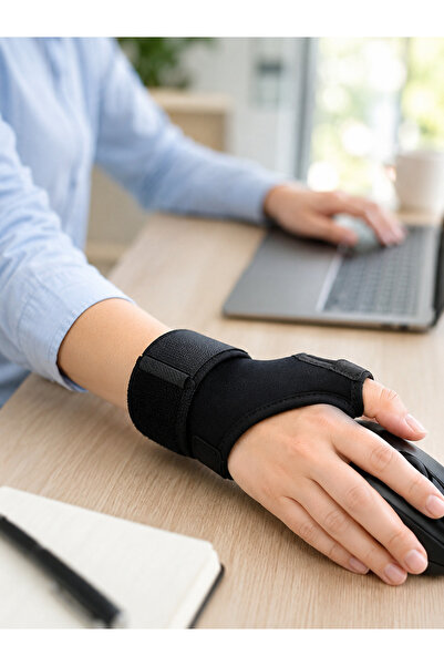 FTA TİCARET De Quervain Thumb Supported Metal Hand Wrist Splint