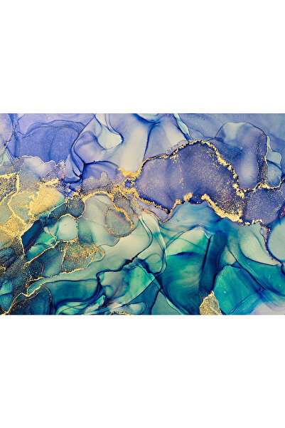 VIODESIGN Fototapet abstract ,autoadeziv, Marmura Mov Albastra, multicolor,12...
