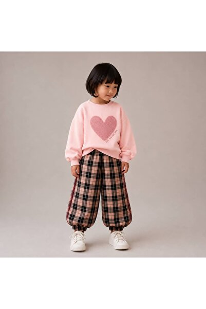 OZZY KİDS Kız Çocuk Sweatshirt & Şalvar Pantolon Takım