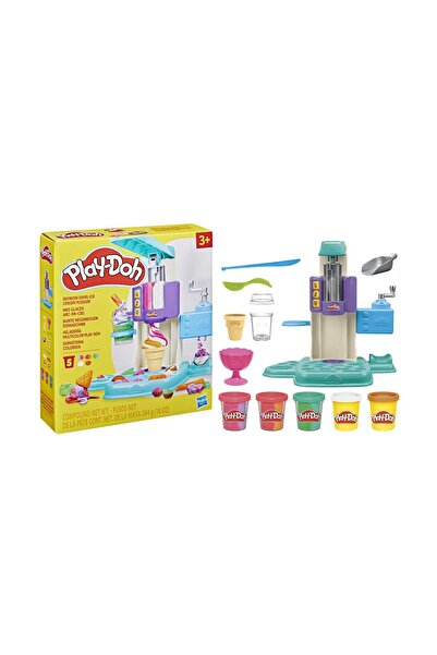 Hasbro Play-Doh: Rainbow Swirl Ice Cream Playset (G0028)