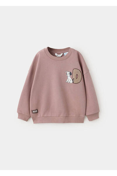 MANGO Baby 101 Dalmaçyalı pamuklu sweatshirt