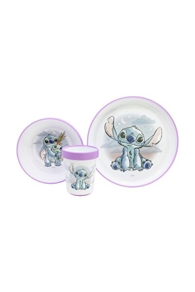 Stor Disney: Stitch Cuddle Me – Baby Non Slip 3 Pcs Bicolor Premium Set In Gi...