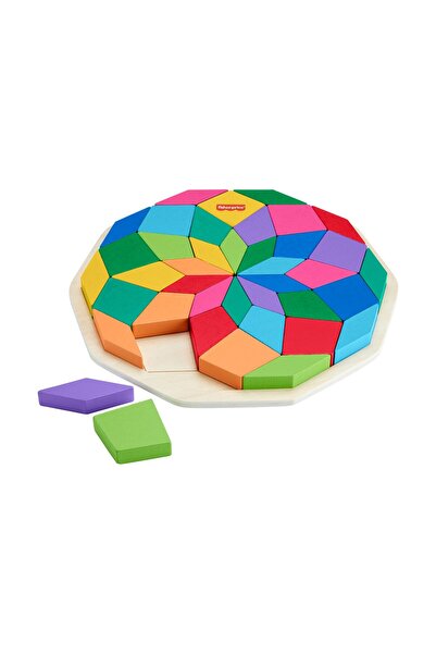 FISHER PRICE Fisher-Price – Wooden Mandala Puzzle (HXT94)