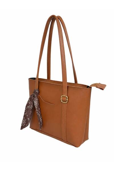 Valenbags Women's Shoulder and Shoulder Bag with Scarf Detail