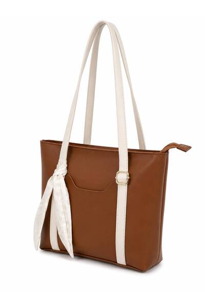 Valenbags Women's Shoulder and Shoulder Bag with Scarf Detail