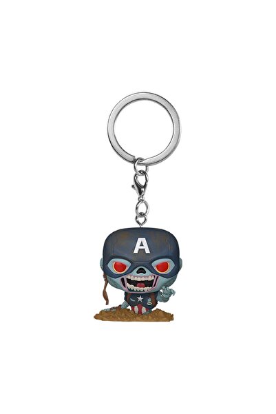 Funko Pocket Pop! Marvel Animation: Marvel Zombies – Breloc figurină din vini...