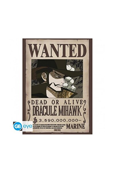 Abysse : One Piece – Wanted Mihawk Wano Chibi Poster (52X38) (GBYDCO627)