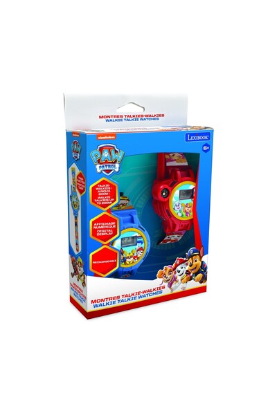LEXIBOOK Ρολόγια Walkie Talkie Paw Patrol (25.DMWTW1PA)