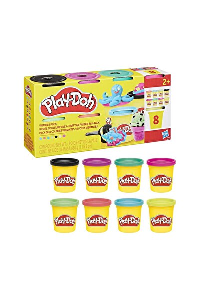 Hasbro Play-Doh: Doh & More – Vibrant 8 Pack (G0692)