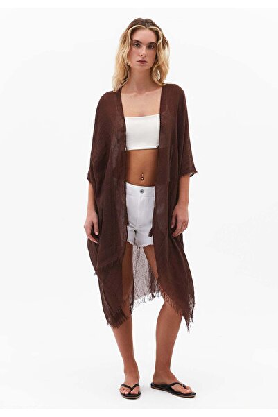 OXXO Fular Scarf - CHOCOLATE BROWN