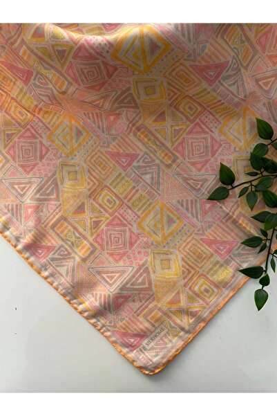 Silk Home Hieroglyph Pattern Soft Cotton Scarf