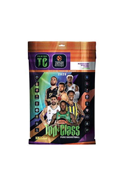 Panini Euroleague Top Class: Pachet de început (Mapă, Ghid de colecție, 3 pac...