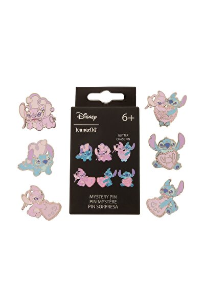 Loungefly Disney: Λίλο & Στιτς – Καρφίτσες Καρδιές Άντζελ – Ατομικά (WDPN4024...