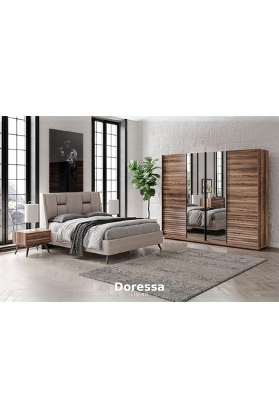 Doressa Living Cotta Brown Yatak Odası Takımı
