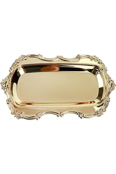 Yelajoy Gold Trinket Dish, Elegant Jewelry Tray, Decorative Organizer Tray wi...