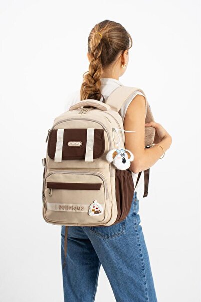 Baginn Ventis Unisex School Bag High School Middle School Backpack 43*30 cm W...