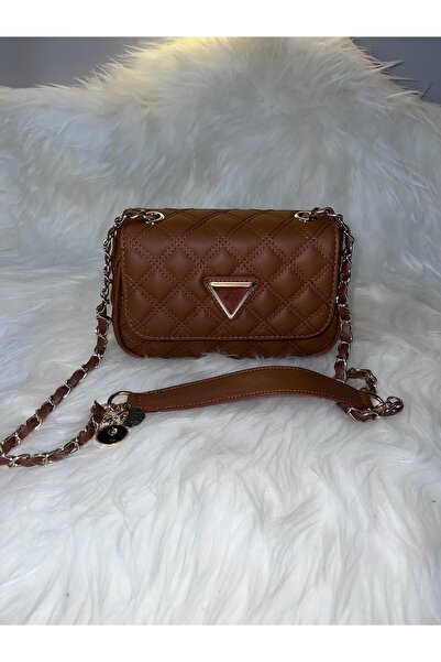 GK LUXURY & FASHION Women's Quilted Patterned Chain Strap Shoulder and Crossb...