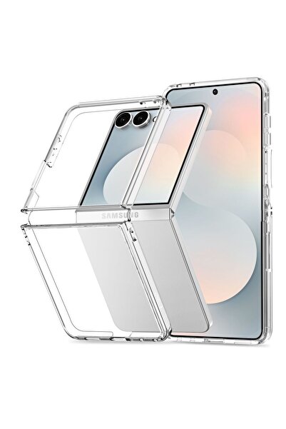 Tech-Protect FlexAir Hybrid Case for Samsung Galaxy Z Flip 8, Clear
