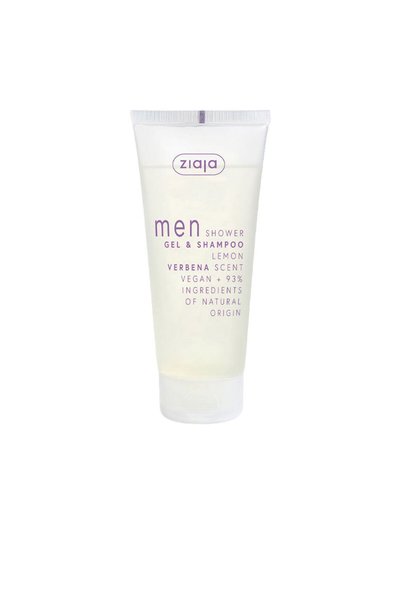 Ziaja Gel de duș și șampon pentru bărbați verbenă de lămâie 200 ml