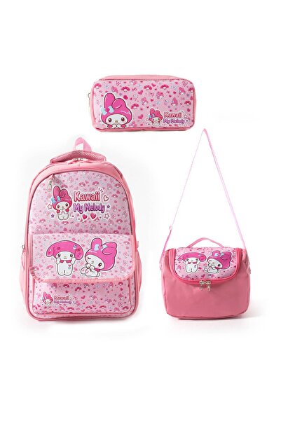 Dadacuq Multi-Compartment Vibrant Colored Orthopedic School Bag, Lunch Box an...