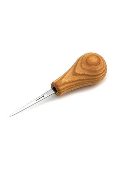 BeaverCraft P1/02 Avuç İçi Düz Oluklu Ahşap Oyma Iskarpelası, Sweep #1, 2 mm
